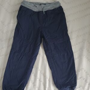 OshKosh B'gosh Navy Joggers with Gray Waistband